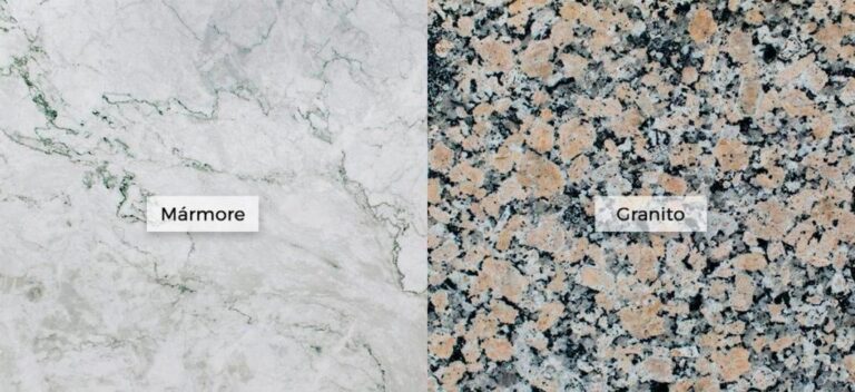Diferença de mármore e granito nas construções